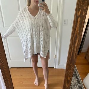 Knitted free people oversized sweater